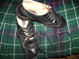 gillie Brogues formal kilt shoes
