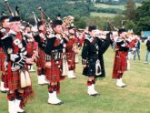 Scottish Bagpipe Player