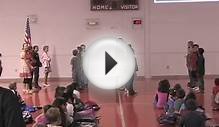 Ponca City Lincoln Elementary Students dance the Virginia Reel