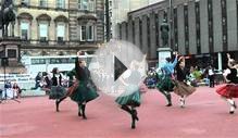 Scottish folk dance: Foursome Reel