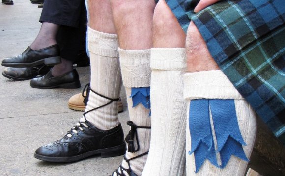 Scottish wear Kilts
